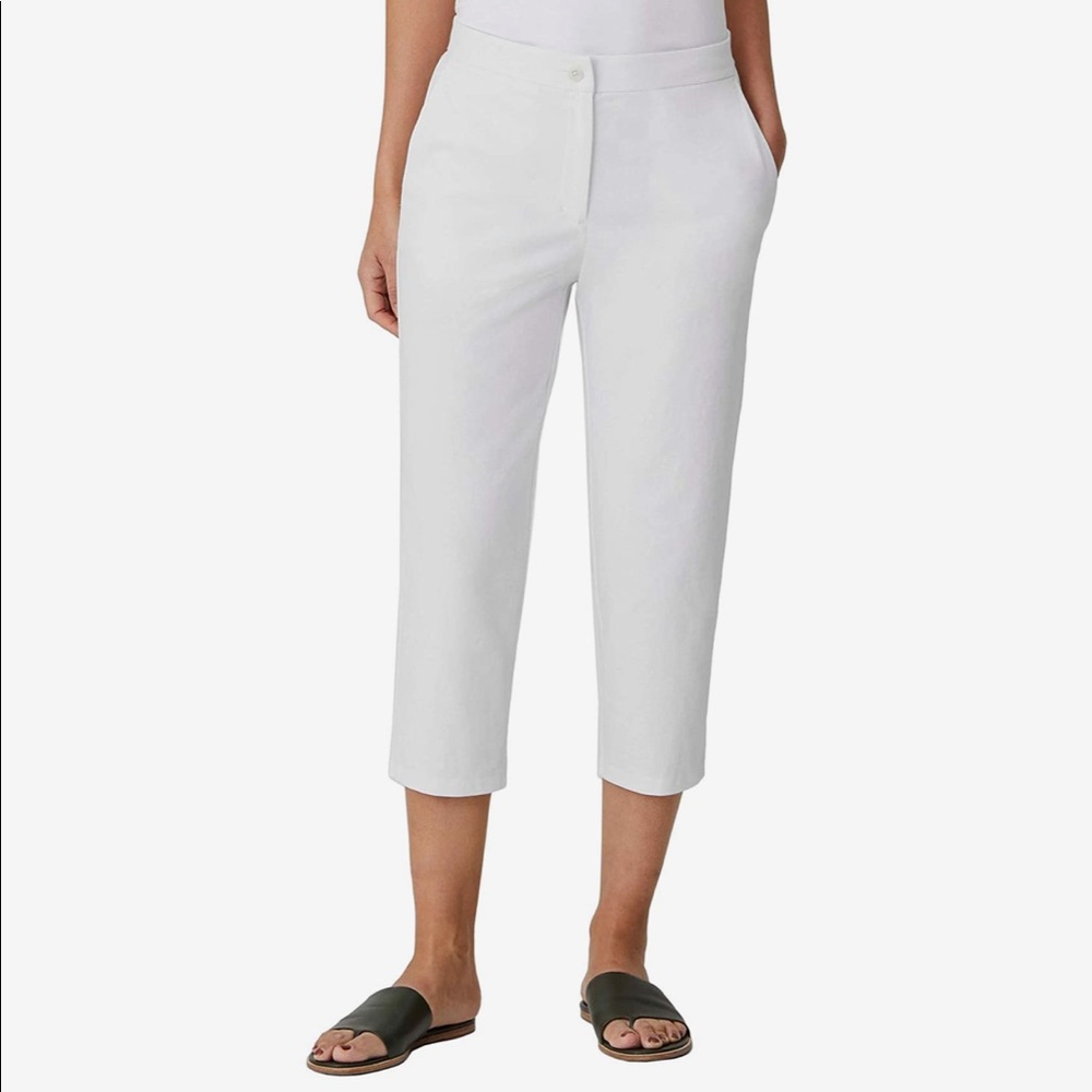 Eileen Fisher
Tapered Capri Pants in Organic Cotton Ponte
